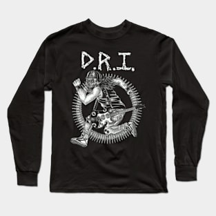 Dirty Rotten Imbeciles Band Long Sleeve T-Shirt